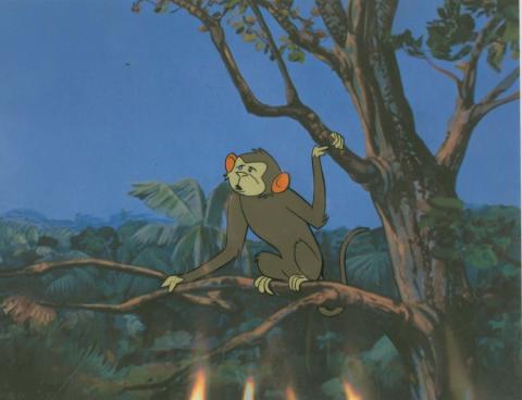 Jonny Quest “Pursuit of the Po-Ho” Monkey Production Cel (1964) - ID: mar23384 Hanna Barbera