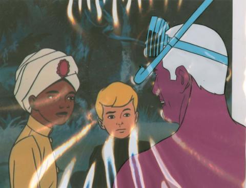 Jonny Quest “Pursuit of the Po-Ho” Race Bannon Production Cel (1964) - ID: mar23394 Hanna Barbera