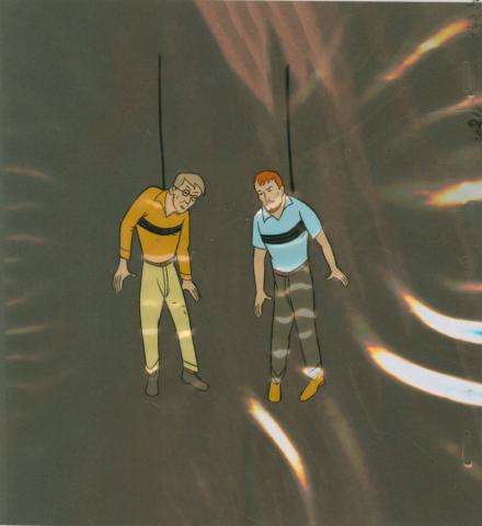 Jonny Quest “Pursuit of the Po-Ho” Dr. Quest Emil Hartman Production Cel (1964) - ID: mar23396 Hanna Barbera