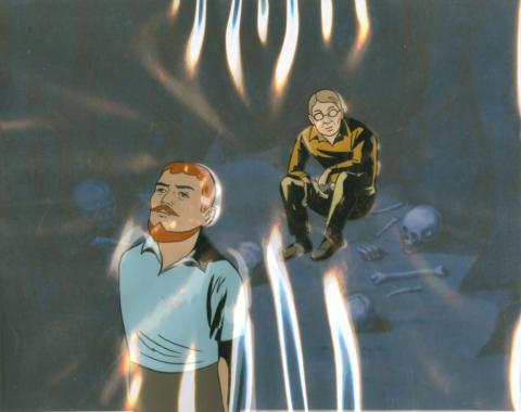 Jonny Quest “Pursuit of the Po-Ho” Dr. Quest Emil Hartman Production Cel (1964) - ID: mar23397 Hanna Barbera