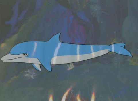 Jonny Quest "Dreadful Doll" Dolphin Production Cel (1964) - ID: mar23402 Hanna Barbera