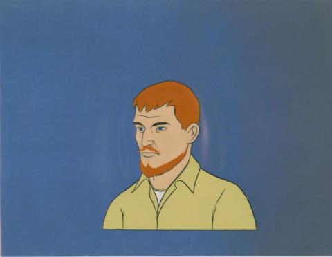 Jonny Quest “Dreadful Doll” Dr. Quest Production Cel (1964) - ID: mar23404 Hanna Barbera