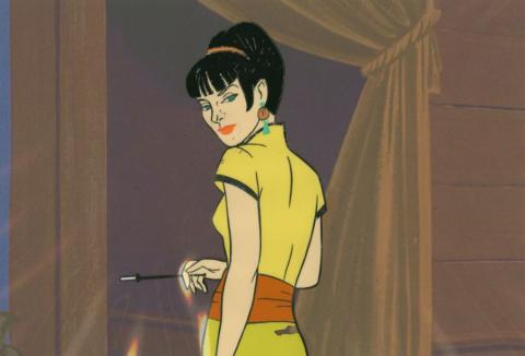 Jonny Quest “Terror Island” Jade Production Cel (1965) - ID: mar23418 Hanna Barbera
