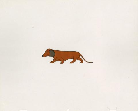 Jonny Quest "Shadow of the Condor" Willy Weiner Dog Production Cel (1964) - ID: mar23430 Hanna Barbera