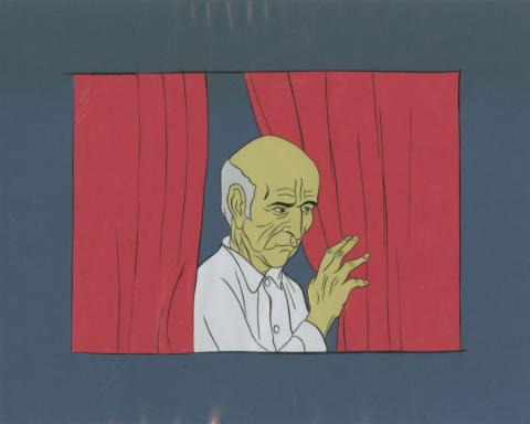 Jonny Quest "Shadow of the Condor" Julio Curtain Production Cel (1964) - ID: mar23433 Hanna Barbera