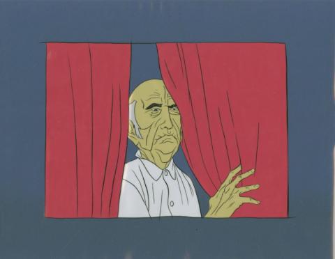 Jonny Quest "Shadow of the Condor" Julio Curtain Production Cel (1964) - ID: mar23434 Hanna Barbera