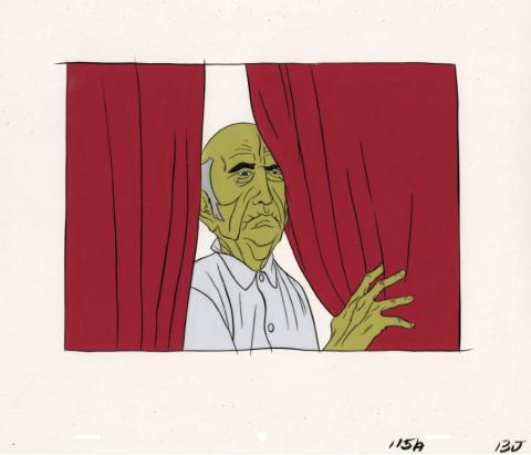 Jonny Quest "Shadow of the Condor" Julio Curtain Production Cel (1964) - ID: mar23435 Hanna Barbera