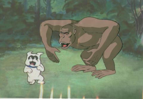 Jonny Quest “Attack of the Tree” People Gorilla Production Cel (1965) - ID: mar23450 Hanna Barbera