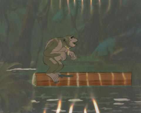 Jonny Quest “Attack of the Tree People” Gorilla Production Cel (1965) - ID: mar23452 Hanna Barbera