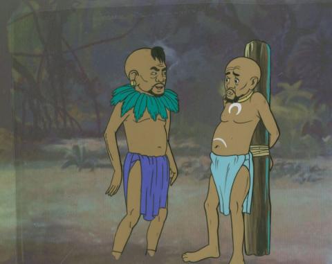 Jonny Quest “A Small Matter of Pygmies” Production Cel (1964) - ID: mar23456 Hanna Barbera