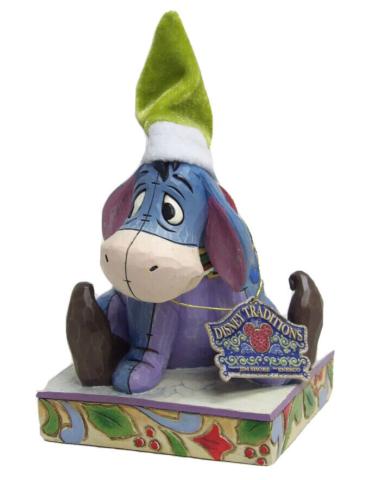 Eeyore “Santa's Little Helper” Figurine (2010) - ID: 045544276061 Disneyana