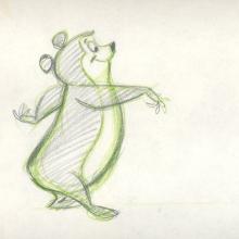 Yogi Bear Design Sketch - ID:0108yogi10 Hanna Barbera
