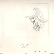 Punkin Puss Layout Drawing - ID:0121pun02 Hanna Barbera