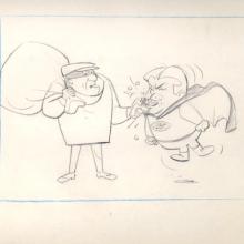 Abbott and Cosstello Layout Drawing - ID:0138abb02 Hanna Barbera