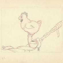 Donald Duck Layout Drawing - ID:vegalleries055 Walt Disney