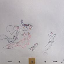 Johnny Appleseed Production Drawing - ID:appleseed2002 Walt Disney