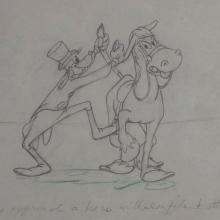 How to Ride a Horse Layout Drawing - ID:dis74 Walt Disney