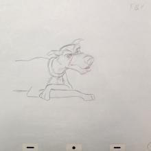 The Fox and the Hound Production Drawing - ID:disfoxhound06 Walt Disney