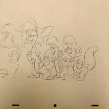 Peter Pan Production Drawing - ID:dispeter18 Walt Disney