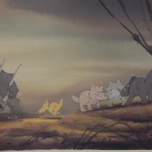 The Land Before Time Color Key Concept - ID:mar15land023 Don Bluth