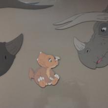 The Land Before Time Production Cel - ID:mar15land034 Don Bluth