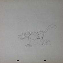 The Big Bad Wolf Production Drawing - ID:marlittlepigs2645 Walt Disney