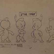 Slip Us Some Redskin Little Chief Model Sheet - ID: aprfamous5487 Famous