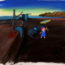Madeline Production Cel Production Background - ID: aprmadeline7733 DiC