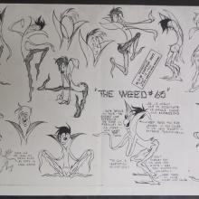 Dance of the Weed Model Sheet - ID: augmgm075 MGM