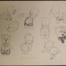 Goldilocks and the Three Bears Model Sheet - ID: augmgm085 MGM