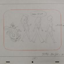 Captain Caveman and the Teen Angels Layout Drawing - ID: deccaveman5331 Hanna Barbera