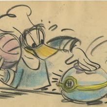 Donald Duck Storyboard Drawing - ID:decdonald4853 Walt Disney