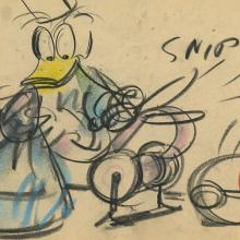 Donald Duck Storyboard Drawing - ID:decdonald5861 Walt Disney