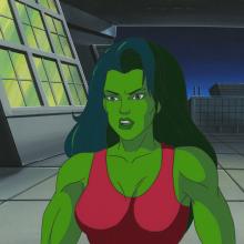 She Hulk Cel & Background - ID:dechulk6824 Marvel