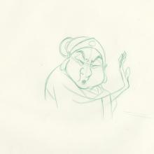 Mulan Production Drawing - ID:decmulan6689 Walt Disney