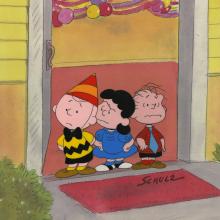Charlie Brown Peanuts Production Cel - ID:decpeanuts6738 Bill Melendez