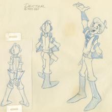 Space Ace Model Drawing - ID:decspaceace6881 Don Bluth
