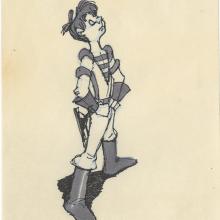 Space Ace Model Drawing - ID:decspaceace7864 Don Bluth