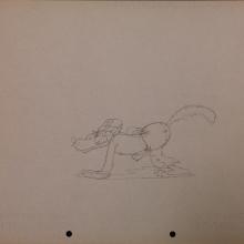 The Big Bad Wolf Production Drawing - ID: janbigbadwolf2773 Walt Disney