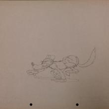 The Big Bad Wolf Production Drawing - ID: janbigbadwolf2774 Walt Disney