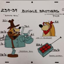 Bungle Brothers Model Cel - ID: janbungle2590 Hanna Barbera