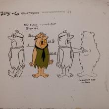 The Flintstones Frankenstones Model Cel - ID: janflintstones2541 Hanna Barbera