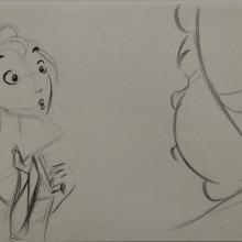 Mulan Storyboard Drawing - ID: janmulan2449 Walt Disney