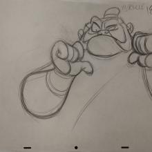 Mulan Rough Development Drawing - ID: janmulan2473 Walt Disney
