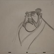 Mulan Rough Development Drawing - ID: janmulan2475 Walt Disney