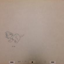Oliver and Company Production Drawing - ID: janoliver2803 Walt Disney