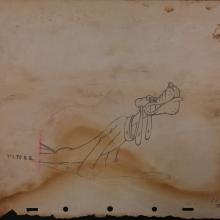 Pluto Bone Trouble Production Drawing - ID: janpluto2768 Walt Disney