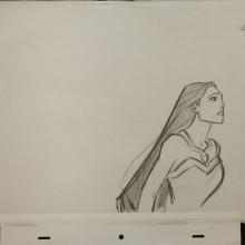 Pocahontas Production Drawing - ID: janpocahontas2462 Walt Disney