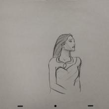 Pocahontas Production Drawing - ID: janpocahontas2464 Walt Disney