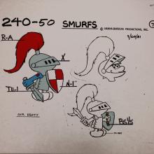 Smurfs Model Cel - ID: jansmurfs2558 Hanna Barbera